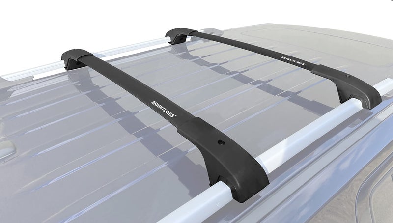 BrightLines Customized Roof Rack Crossbars Compatible with 2015-2018 Mercedes Benz GLE 350 - Image 3